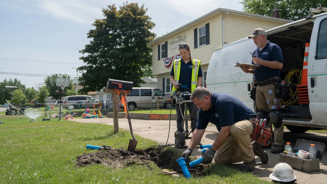 Slab Leak Repair in Summitville, OH near me